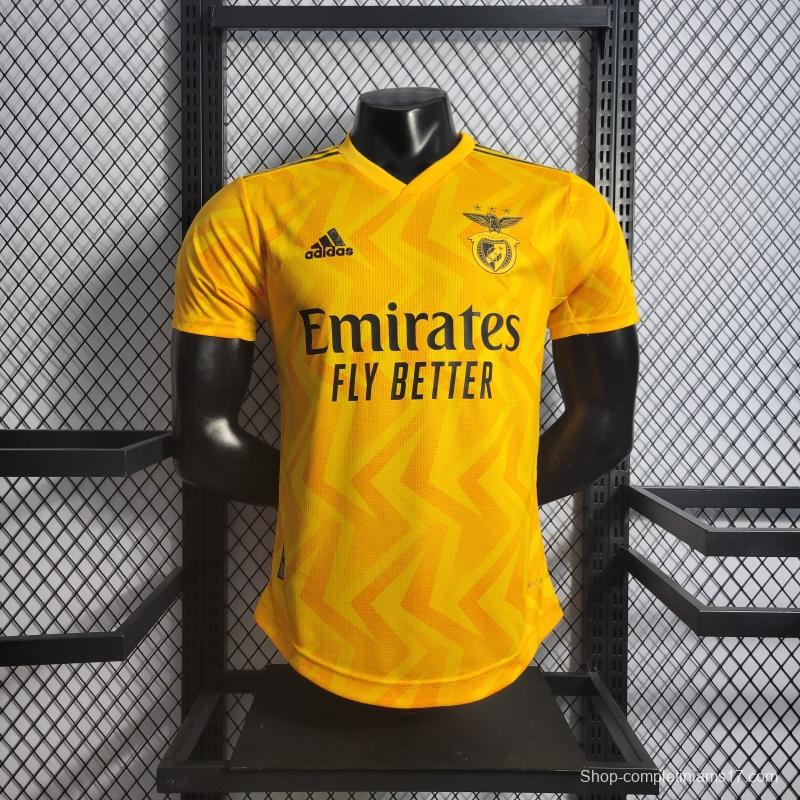 22/23 Player Benfica Away Soccer Jersey