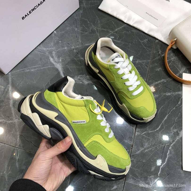 Men/Women Balenciaga Triple S 2.0 Sneaker Green Item 6380340