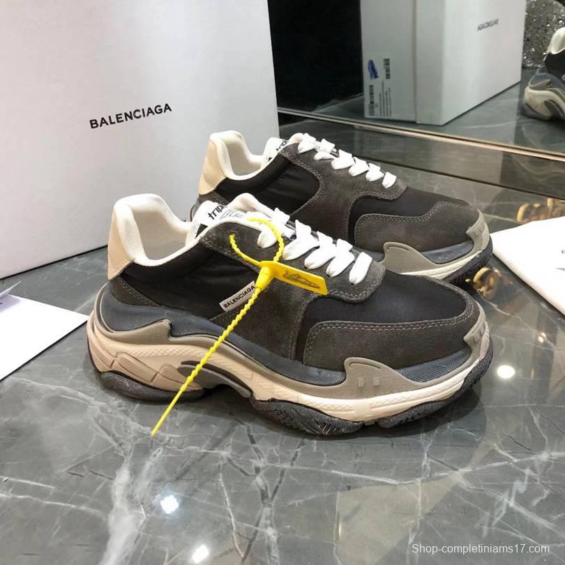 Men/Women Balenciaga Triple S Sneaker Dark Grey Item 6380340