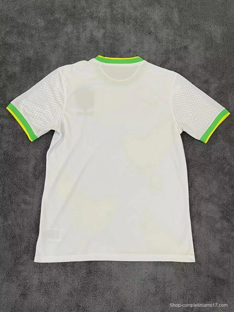 2022 Brazil White Training Jersey