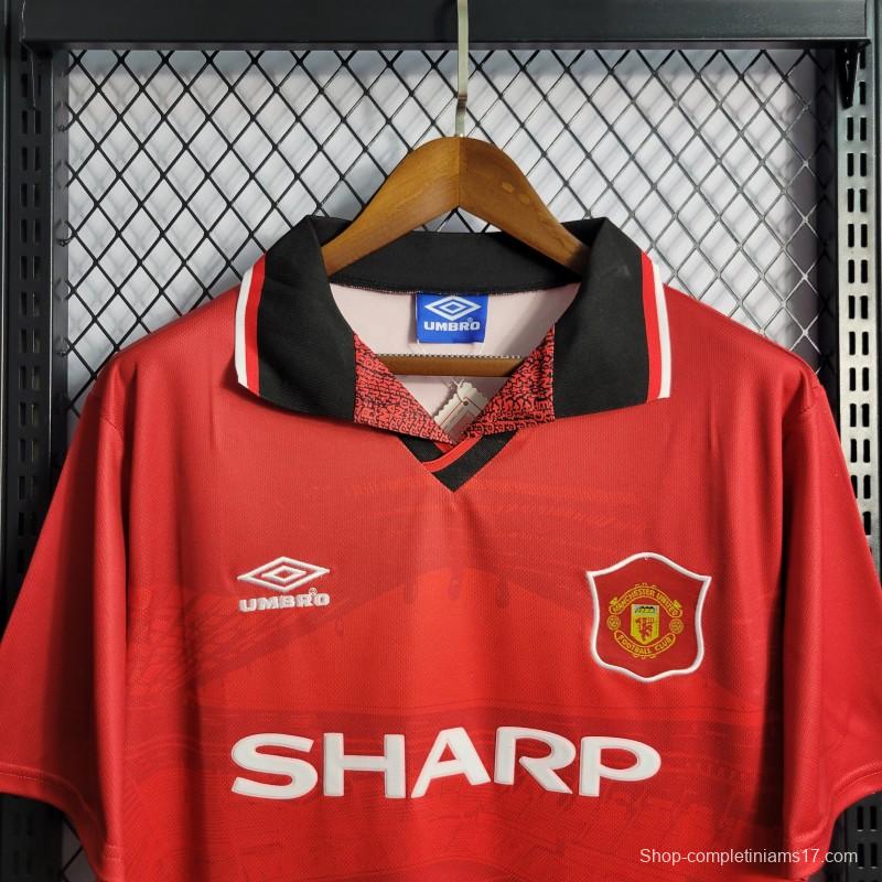 Retro 94/96 Manchester United Home Jersey