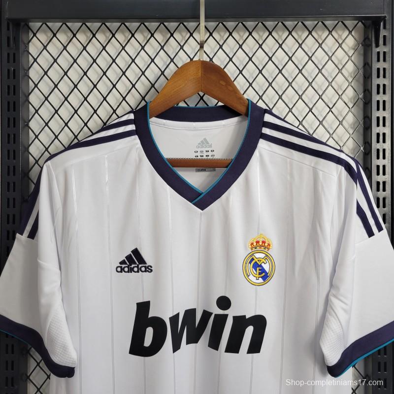 Retro 12/13 Real Madrid Home Jersey