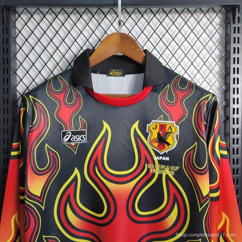 Retro 1998 Japan Goalkeeper Red Flame Jersey