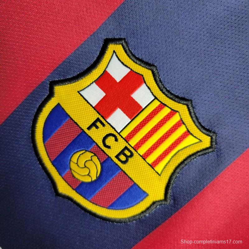 Retro 2014/15 Barcelona Home Jersey