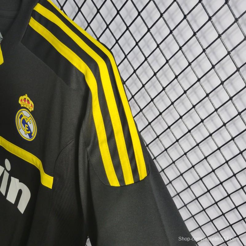 Retro 2011/12 Real Madrid Black Goalkeeper Jersey