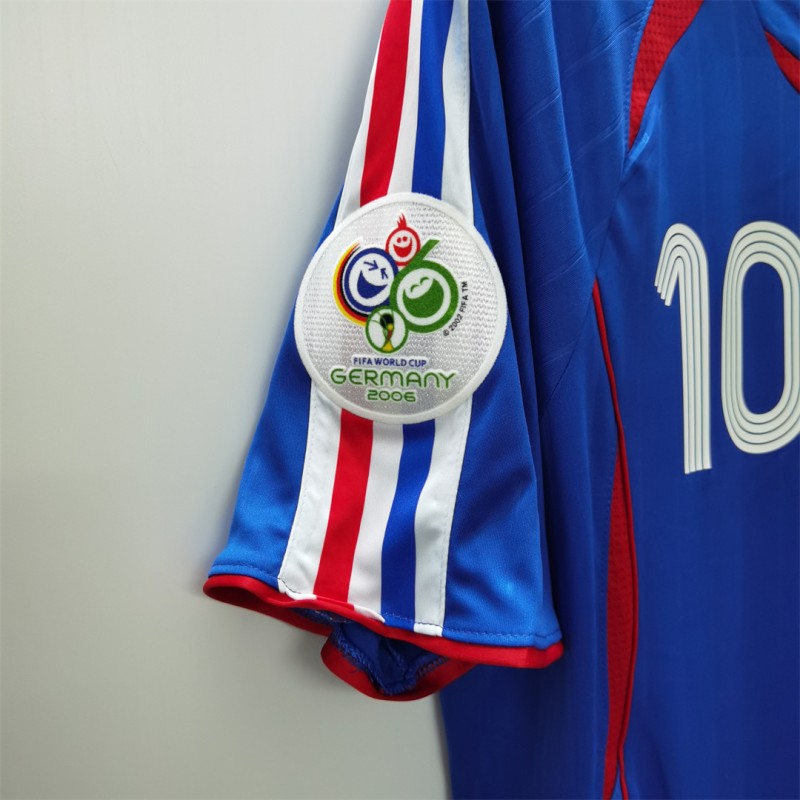 Retro 2006 France Home Jersey