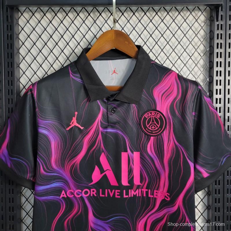 23-24 PSG Special Edition Black Purple Jersey