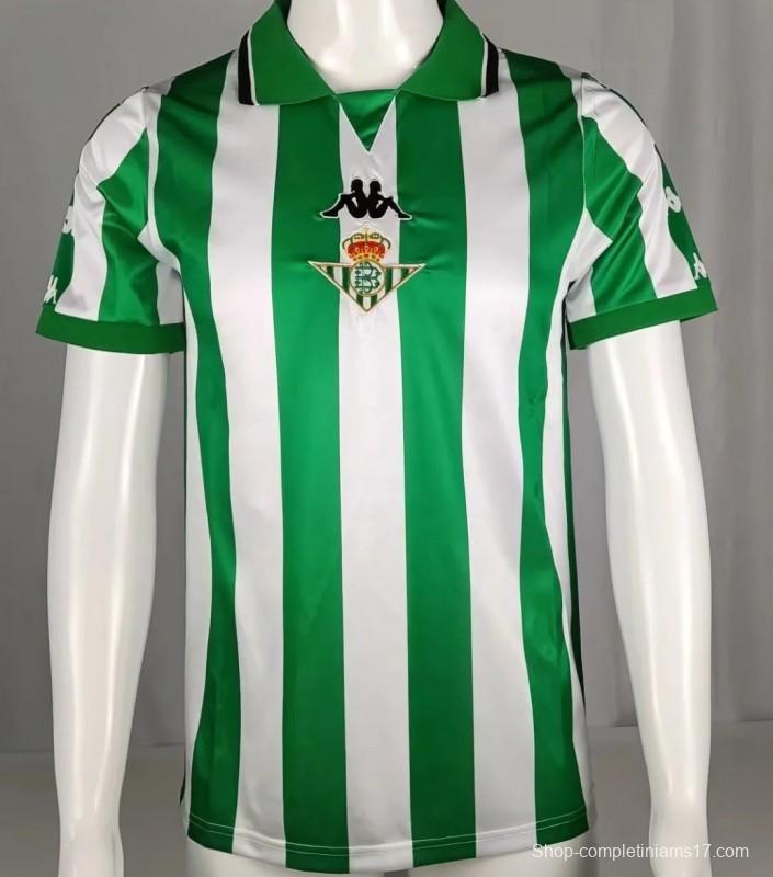 Retro 99/00 Real Betis Home Jersey