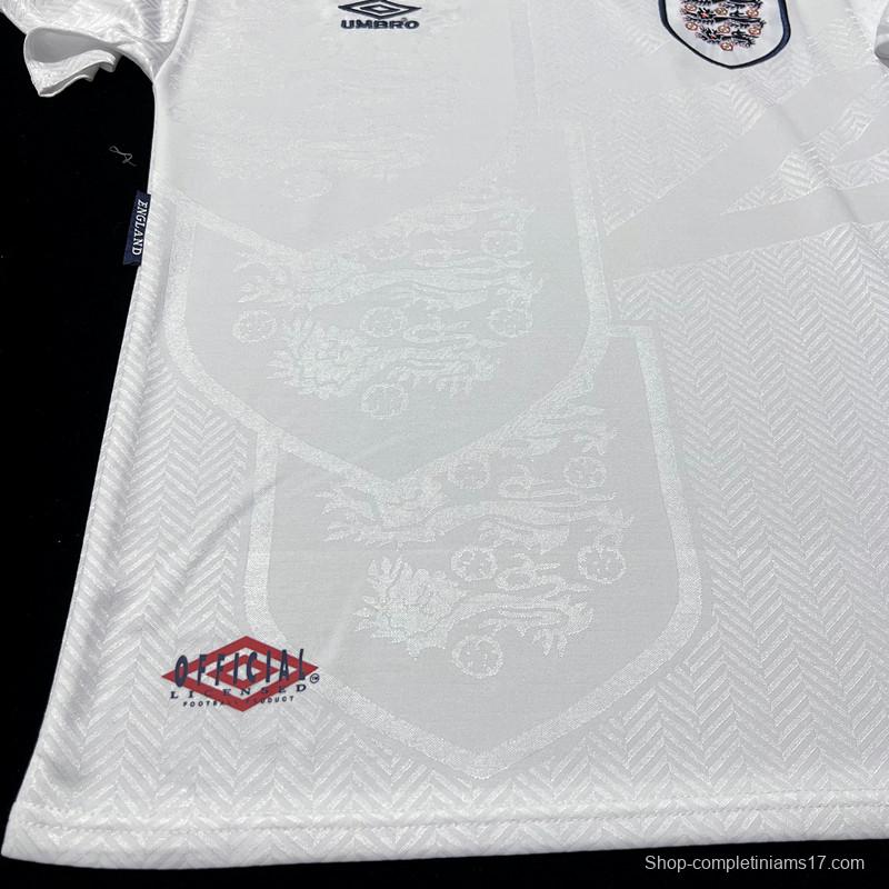 Retro 94/95 England At Home Soccer Jersey