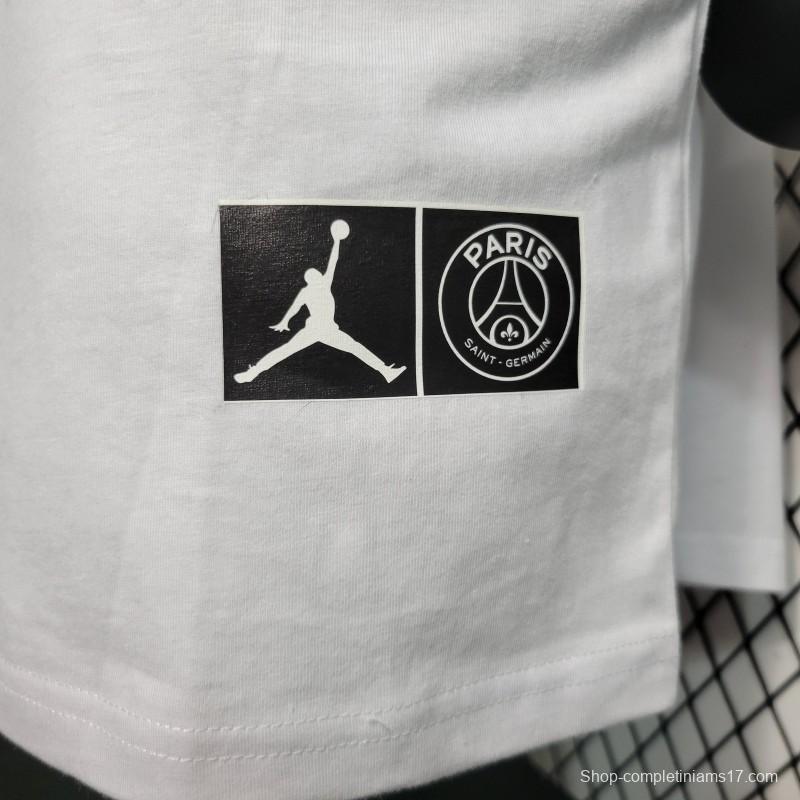 2023 NIKE PSG White T-shirts