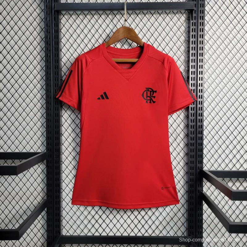 23-24 Women Flamengo Red Training Jersey