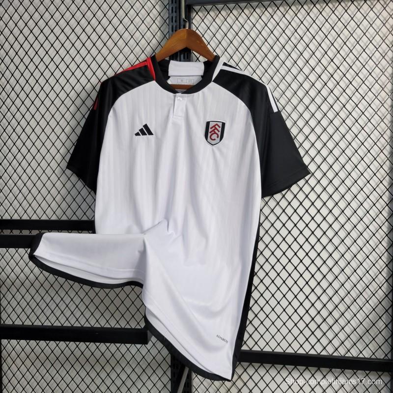 23-24 Fulham Home Soccer Jersey