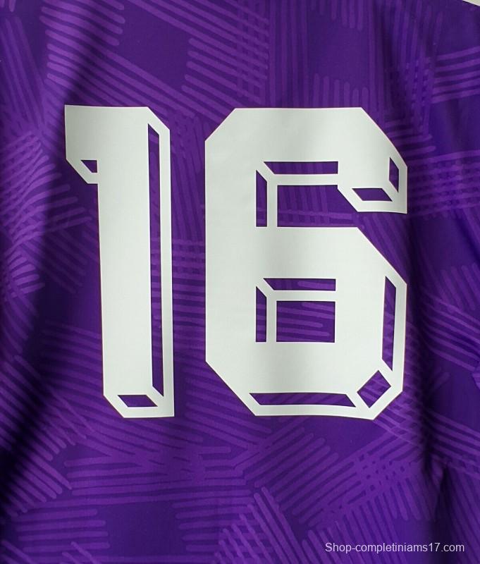 Retro 91/92 Fiorentina Home Jersey