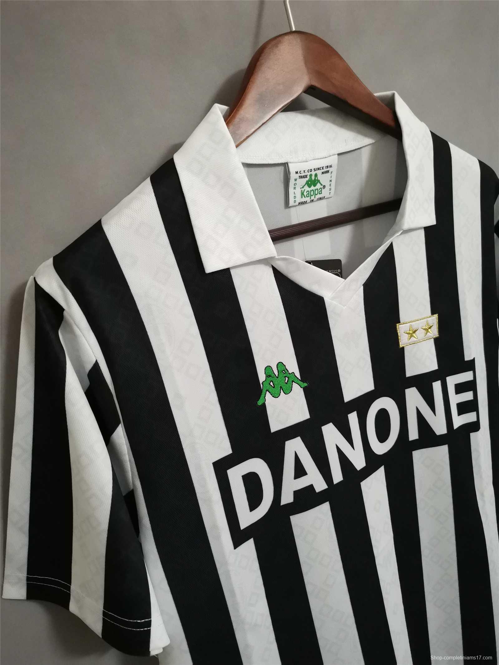 Retro 92/94 Juventus Home Jersey