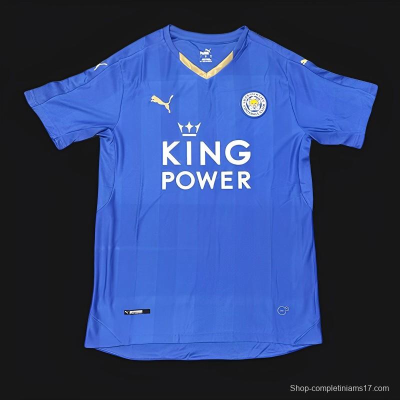 Retro 15/16 Leicester City Home Jersey