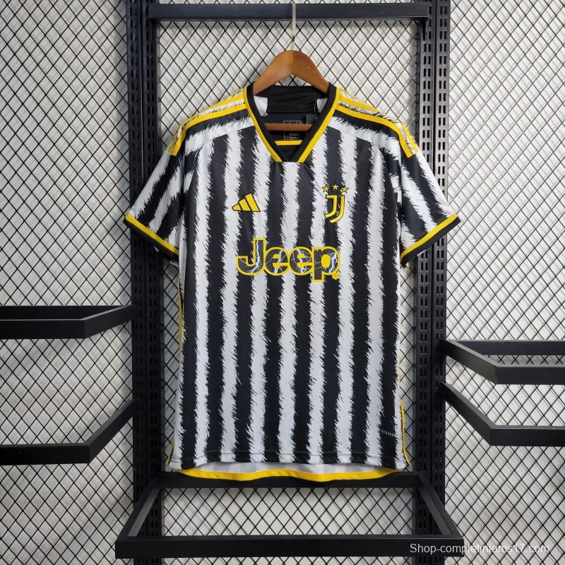 23-24 Juventus Home Jersey