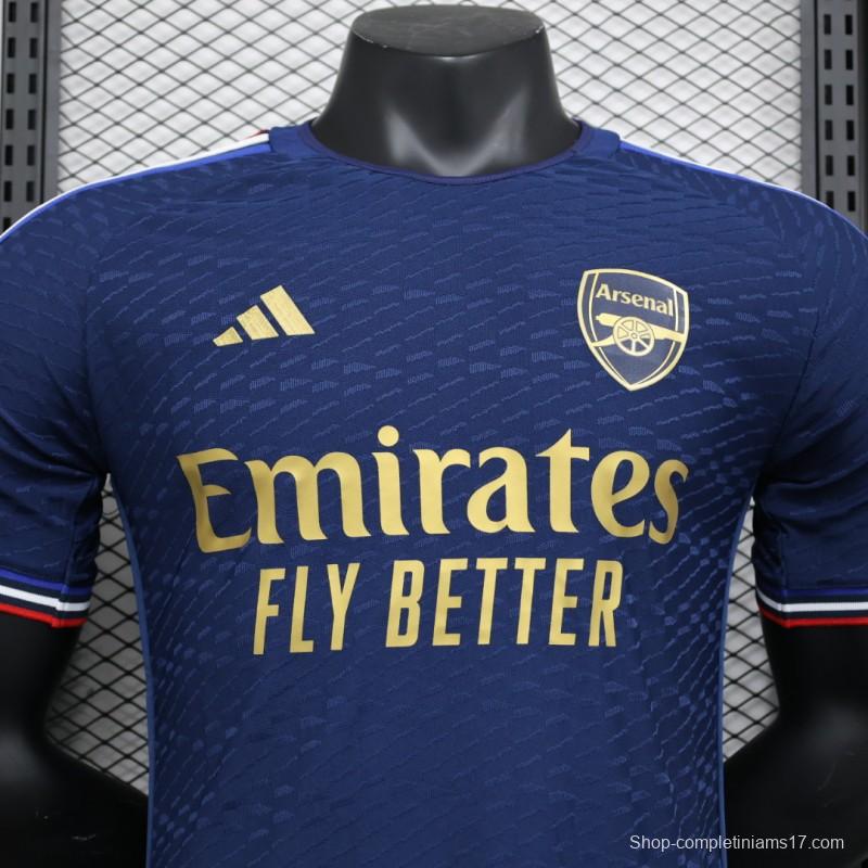 Player Version 23/24 Arsenal Away Navy Jersey