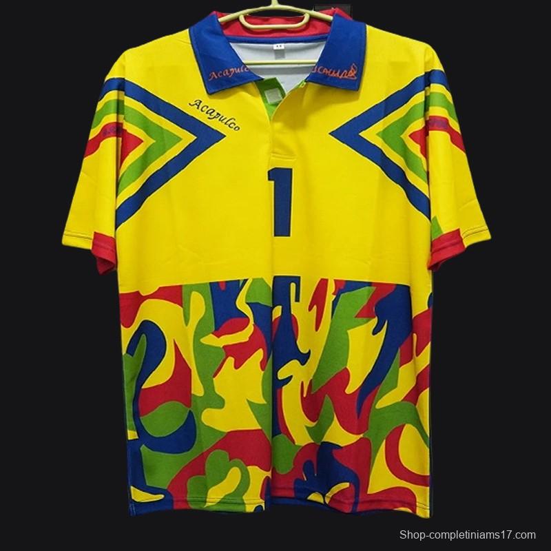 Retro 1994 Mexico Jorge Campos Goalkeeper Jersey