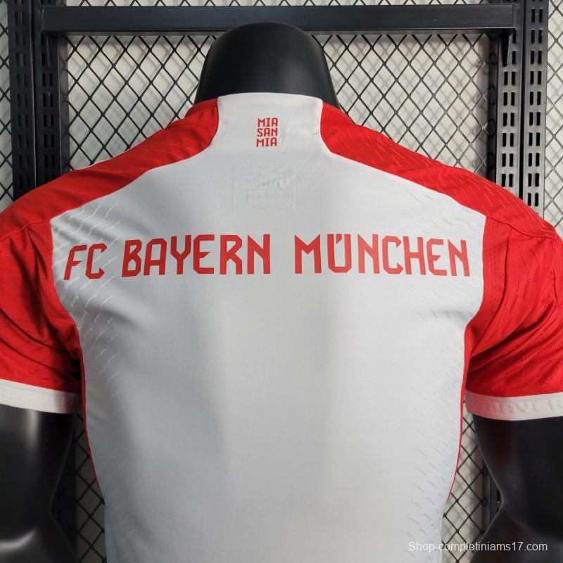 Player Version 23-24 Bayern Munich Home Jersey