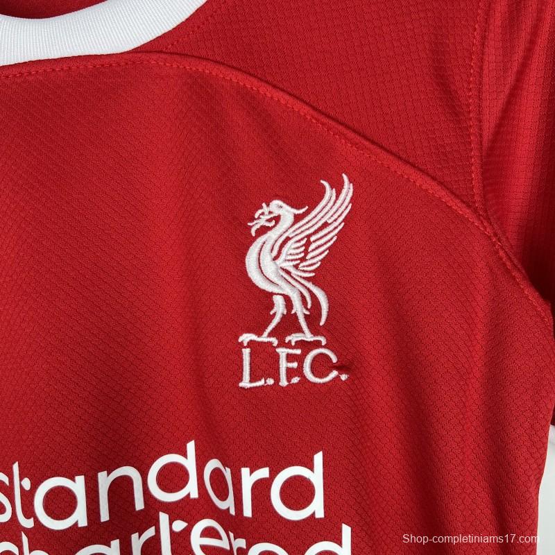 23/24 Kids Liverpool Home Jersey