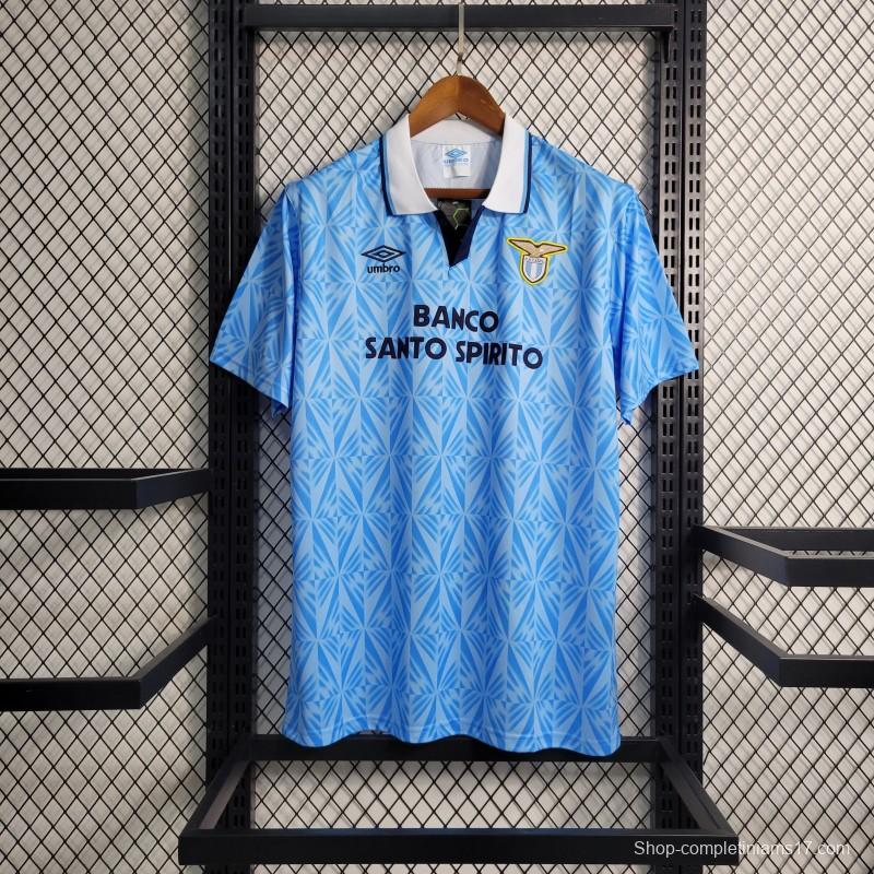 Retro 1991 Lazio Home Jersey