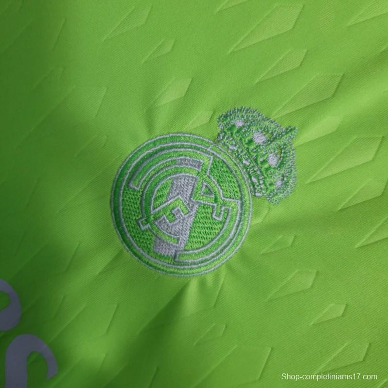 23/24 KIDS Real Madrid Green Goalkeeper Jersey