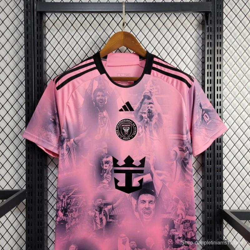 24/25 Inter Miami Champion Version Pink Jersey