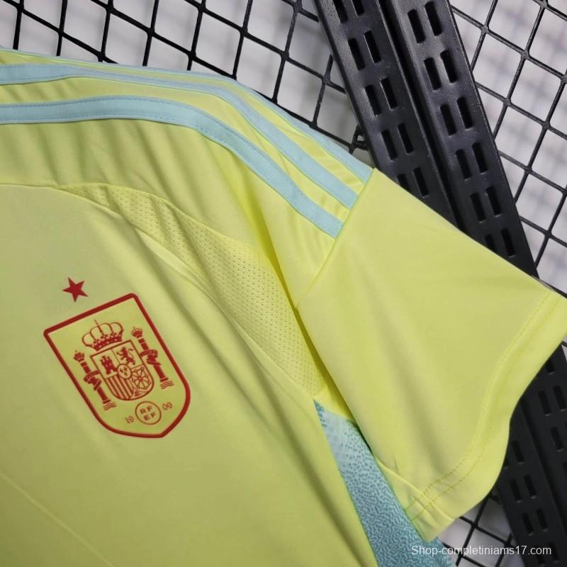 24/25 Spain Away Yellow Jersey