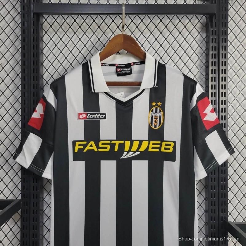 Retro 01/02 Juventus Home Jersey