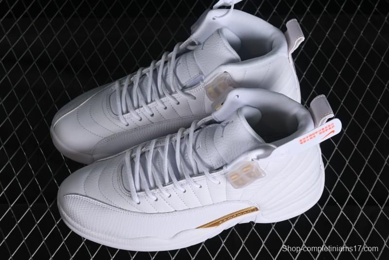 Nike Air Jordan 12 Retro Basketball Shoes with High-Quality Carbon Plate - FD9101-007