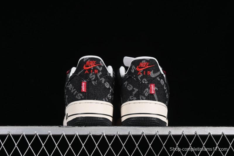 Nike Air Force 1'07 Low Joint Customized Casual Sneakers
