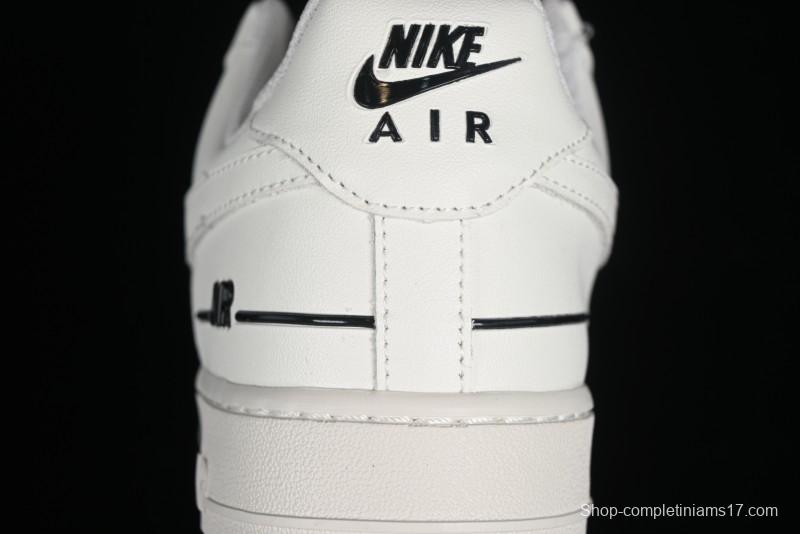 Nike Air Force 1 '07 Low Casual Sneakers with 3M Reflective Swoosh and Full-Length Air Cushion - CJ1379-602