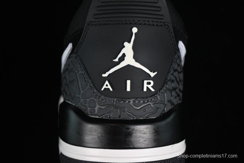 Nike Air Jordan Legacy AJ312 Low Top Sneakers with Velcro Strap Triple Fusion Design - CD7069-001