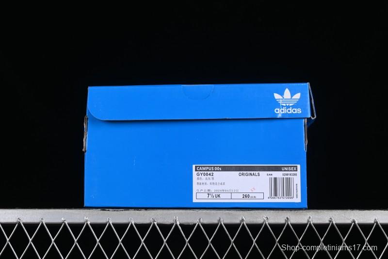 Adidas Originals Campus 00s GY0042 College Series Summer Mesh Bread Style Retro Casual Sports Sneakers - GY0042
