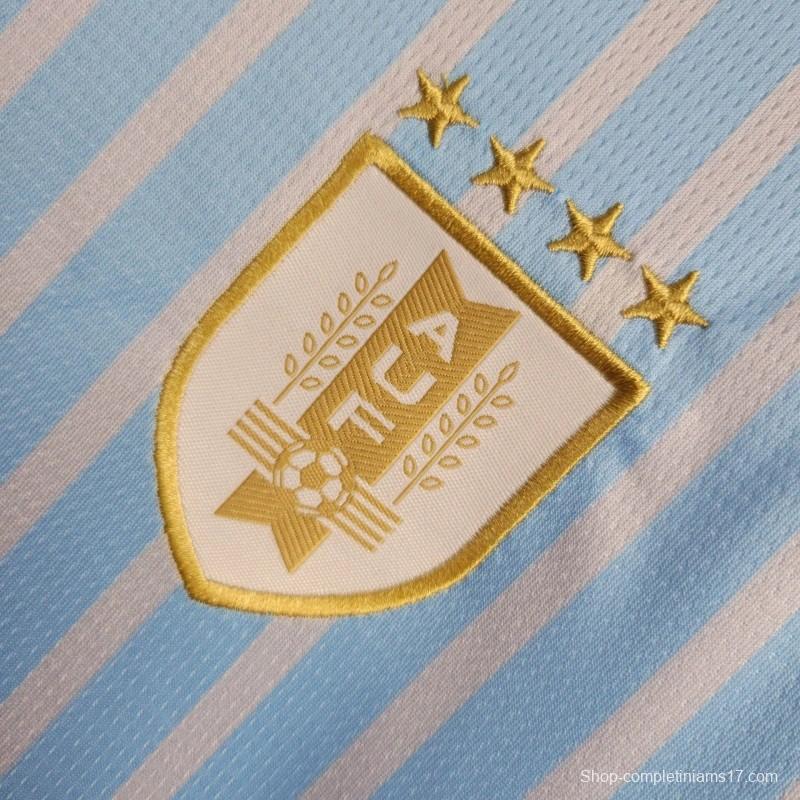 2024 KIDS Uruguay Home Jersey