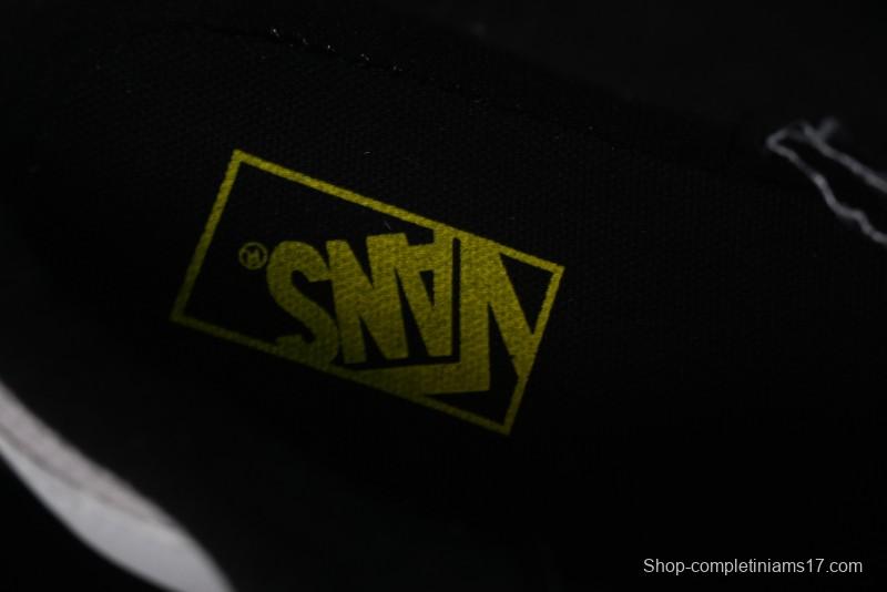 Vans OG Classic Slip-On Acid Wash Retro Grey Black Skate Shoes - VN0009QCGRY