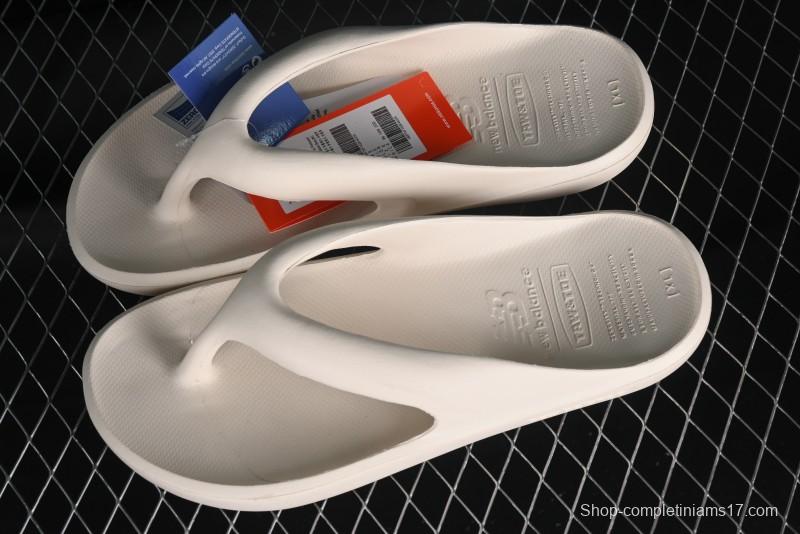 New Balance NB x TAW&TOE Collaboration Bone White Ultra-Soft Cloud Cushion Sandals Flip Flops - SD5601GIV