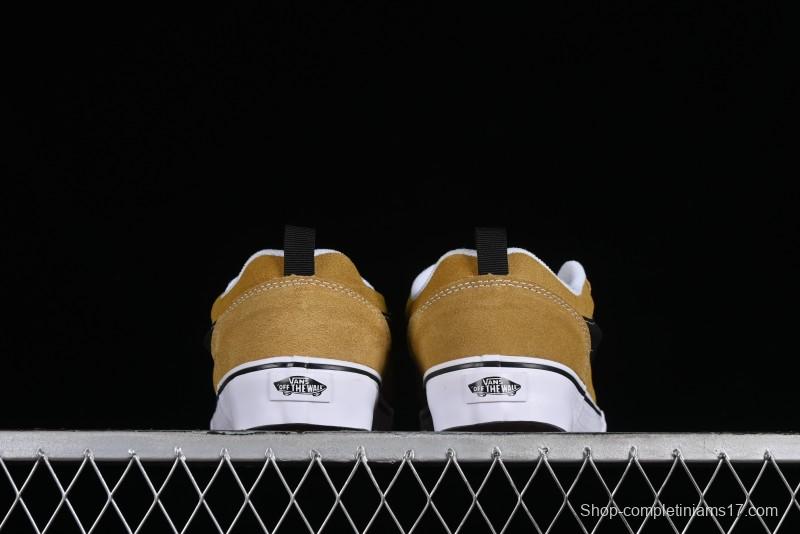 Vans Classics Knu Skool Retro Skate Shoes with Thick Tongue and Oversized Toe - VN0009QC5QJ1