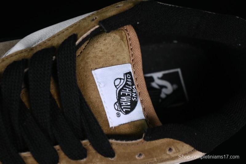 Vans Classics Knu Skool Retro Chunky Tongue Skate Shoes in Black/Brown - VN000CP6BXC