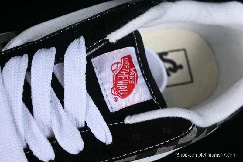 Vans Classics Knu Skool Retro Skate Shoes with Thick Tongue and Oversized Toe - VN0009QCB9P