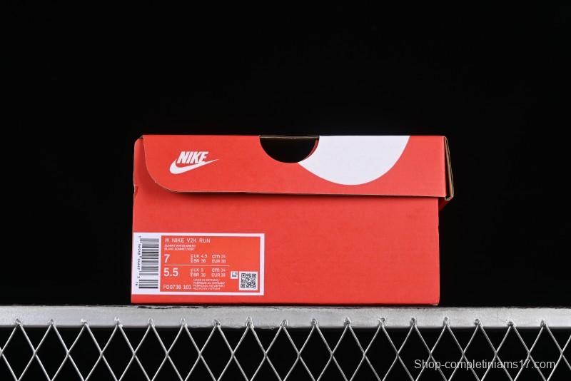 Nike V2K Runtekk 3XL Cushioned Anti-Slip Retro Low-Top Running Shoes - FD0736-101