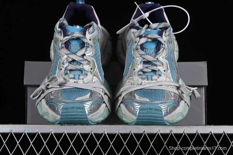 Balenciaga Phantom Sneaker 10th Generation Trend Running Shoes with Transparent Heel Strap - W3XL54095