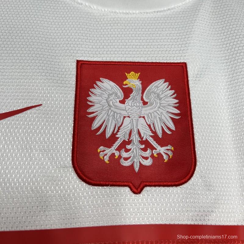 Retro 2012 Poland Home Jersey