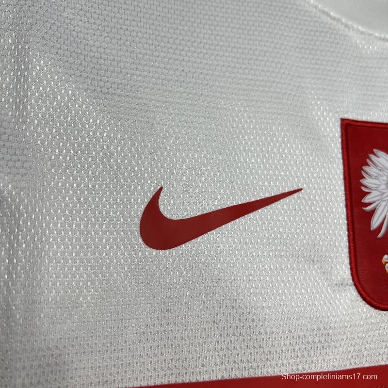 Retro 2012 Poland Home Jersey