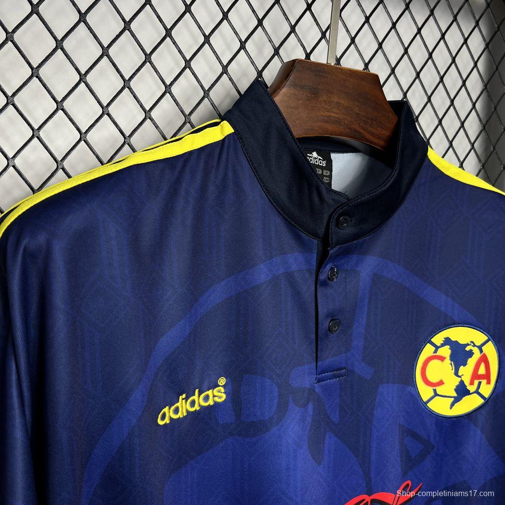 Retro 98/99 Club America Away Navy Jersey