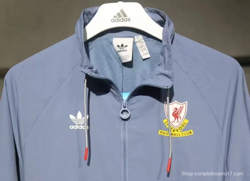 24/25 Liverpool Blue Windbreaker