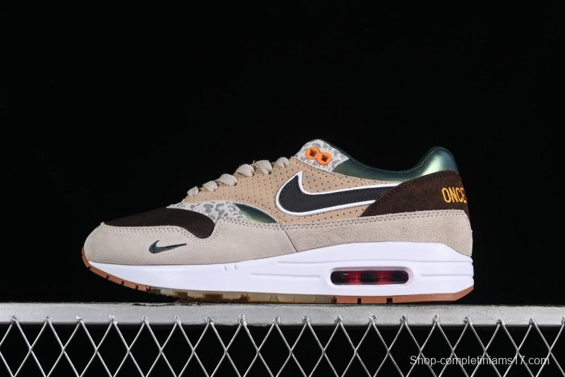 Nike Air Max 1 Retro Running Shoes with Half-Sole Air Cushion - HQ2640-200