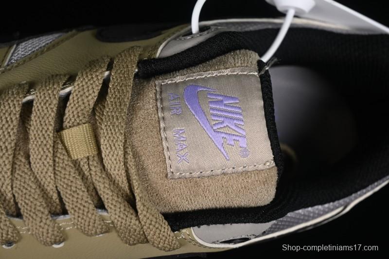 Nike Air Max 1 Retro Running Shoes with Half-Sole Air Cushion - FB9660-003