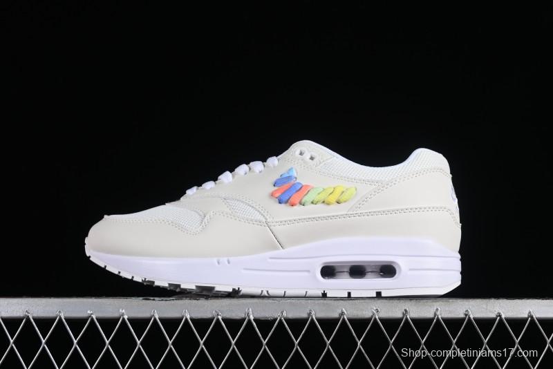 Nike Air Max 1 Retro Running Shoes with Half-Sole Air Cushion - FN4782-100