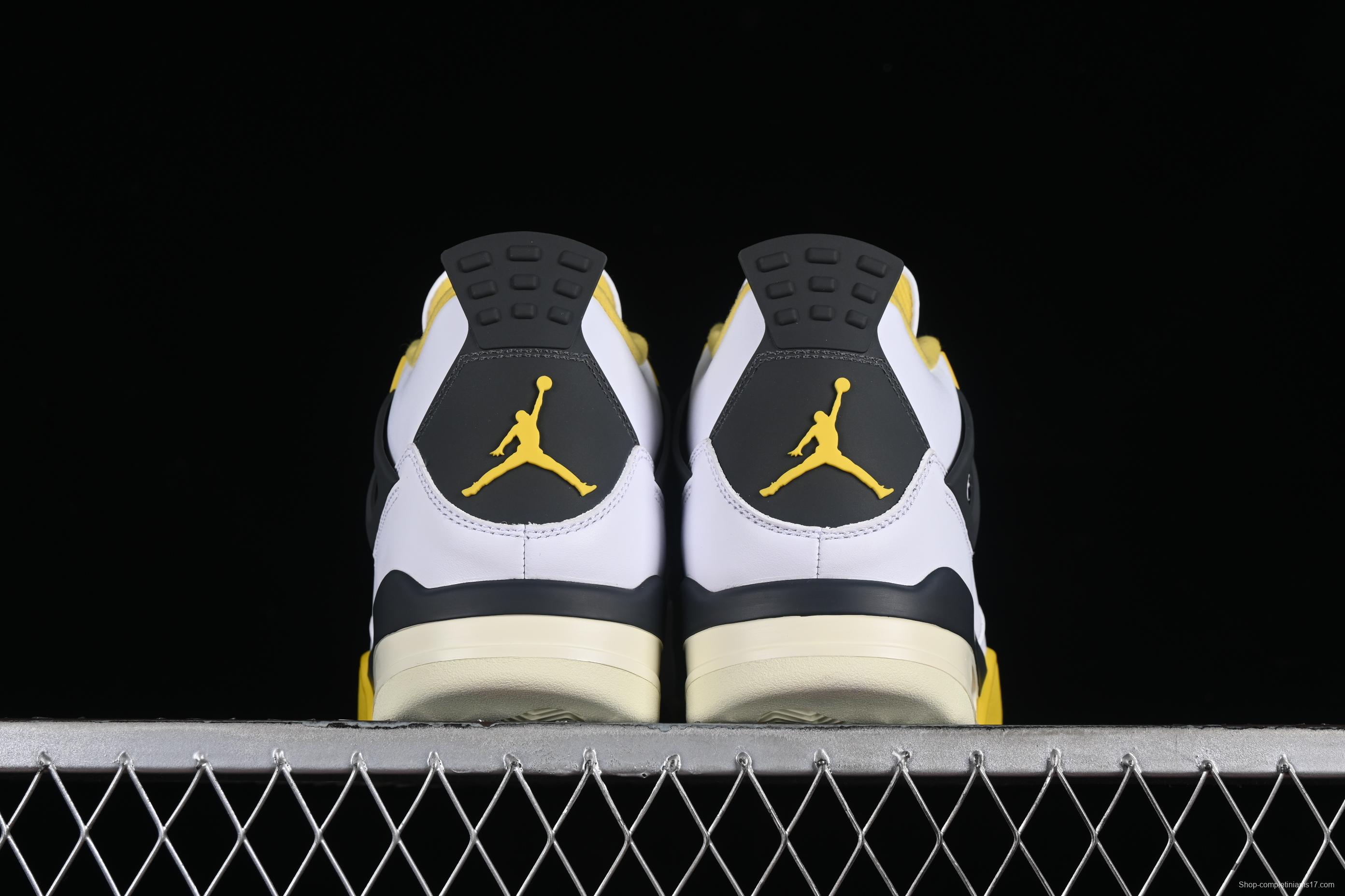 Nike Air Jordan 4 Retro Vivid Sulfur Sneakers - AQ9129-101
